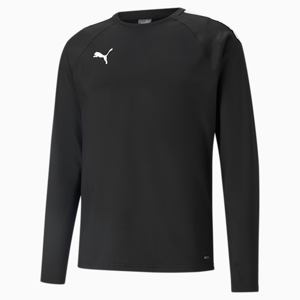 teamLIGA Men's Football Training Sweater, Puma Black-Puma White, extralarge-IND