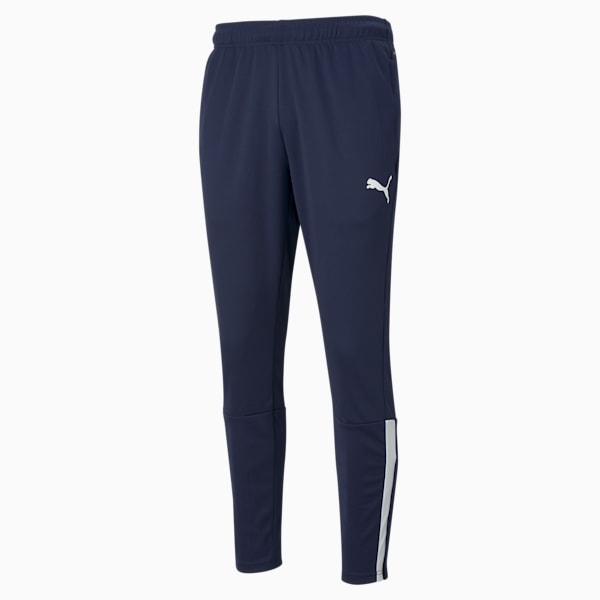 teamLIGA Training Men's Football Pants, PUMA Navy-Puma White, extralarge