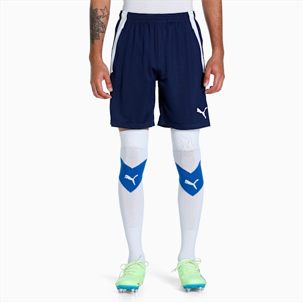 teamLIGA Men's Training Shorts, Peacoat-Puma White, extralarge-IND