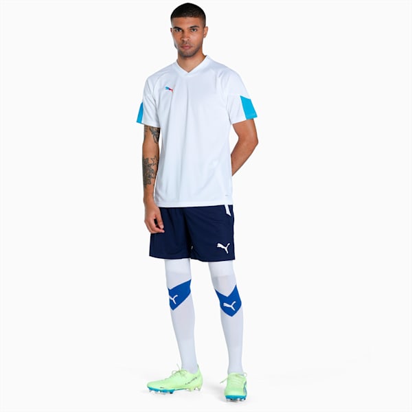 teamLIGA Men's Training Shorts, Peacoat-Puma White, extralarge-IND