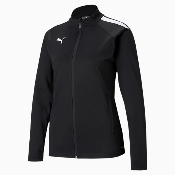 teamLIGA Training Women's Football Jacket, Puma Black-Puma White, extralarge