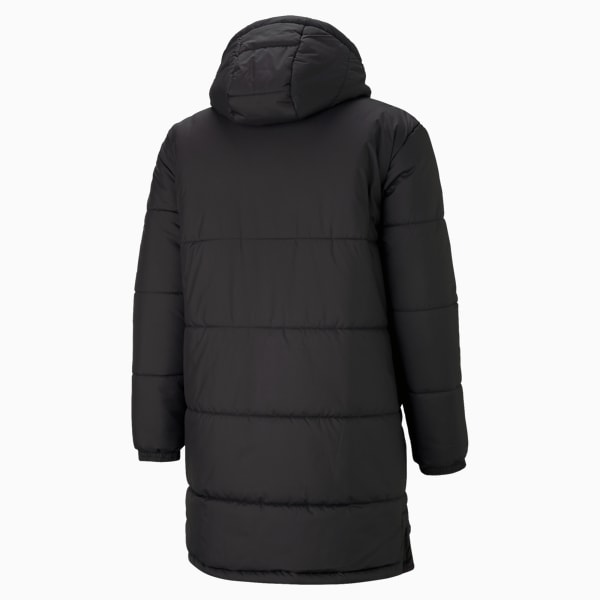 Bench Padded Football Jacket Men, Puma Black-Puma White, extralarge-GBR