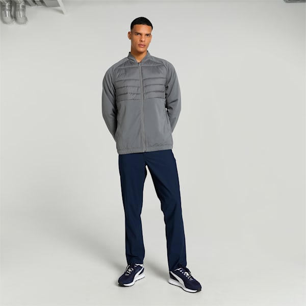 teamLIGA Hybrid Men's Football Jacket, Smoked Pearl, extralarge-IND