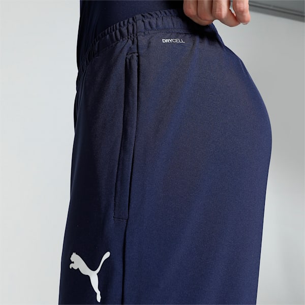 teamLIGA Pro Training Men's Football Pants, Peacoat-Puma White, extralarge-IND