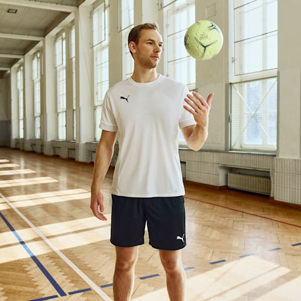 teamRISE Training Men's Football Shorts, Puma Black-Puma White, extralarge-IND
