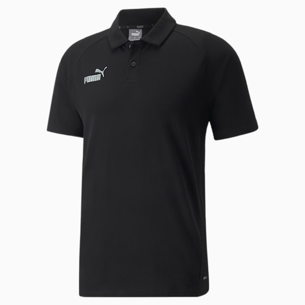 teamFINAL Casuals Men's Polo, Puma Black, extralarge-IND