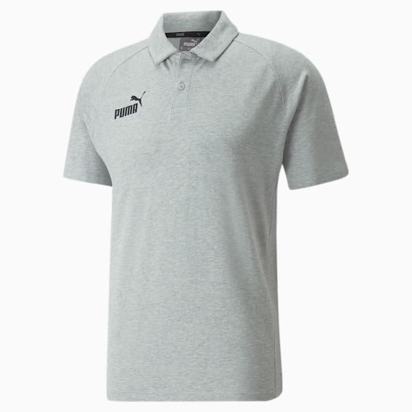 teamFINAL Casuals Men's Polo, Light Gray Heather, extralarge-IND