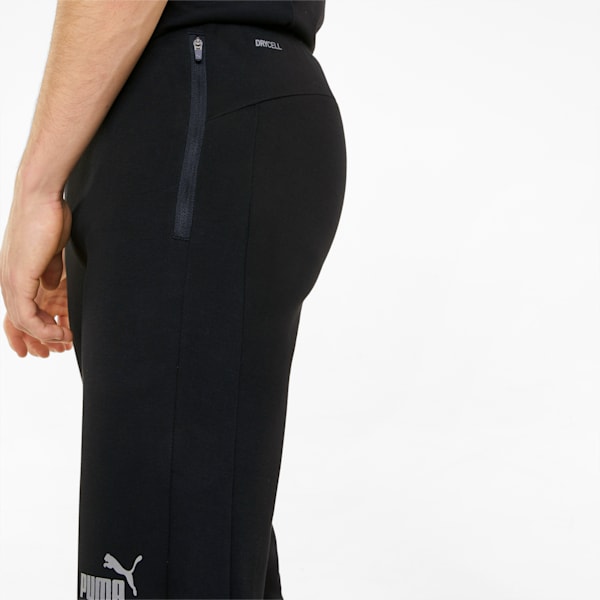 teamFINAL Men's Casual Slim Fit Pants, Puma Black, extralarge-IND