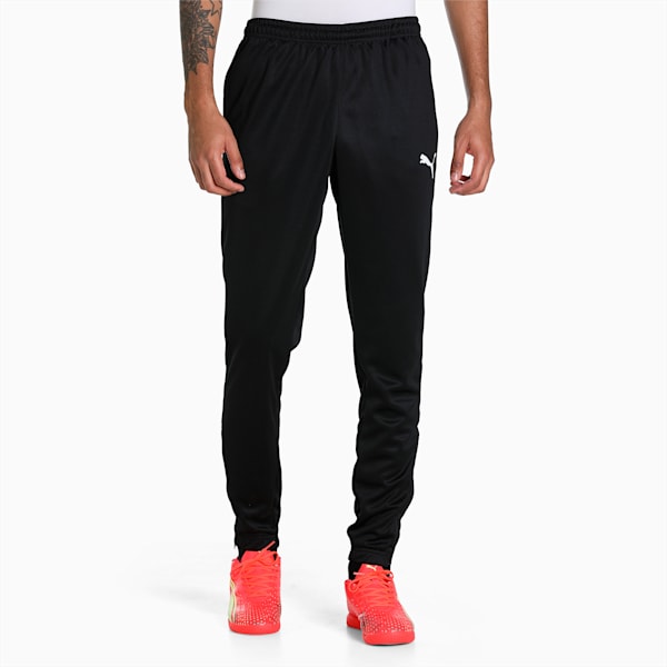 teamRISE Polyester Training Men's Football Pants, Puma Black-Puma White, extralarge-IND