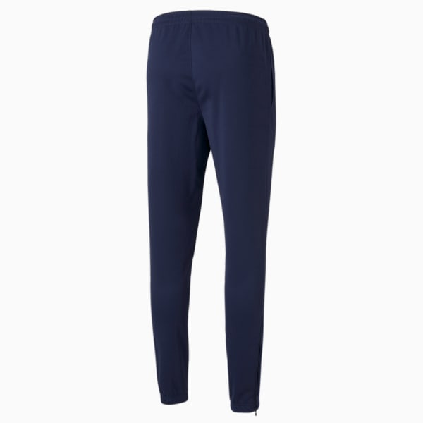 teamRISE Polyester Training Men's Football Pants, Peacoat-Puma White, extralarge-IND