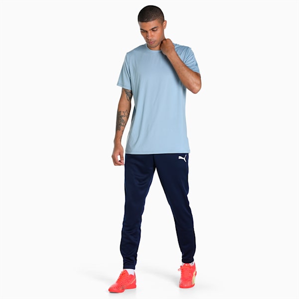 teamRISE Polyester Training Men's Football Pants, Peacoat-Puma White, extralarge-IND