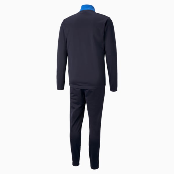 individualRISE Men's Football Tracksuit, Electric Blue Lemonade-Peacoat