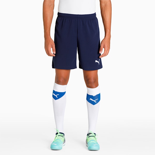 individualRISE Men's Football Shorts, Peacoat-Puma White, extralarge-IND