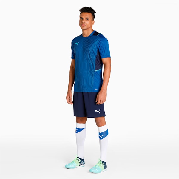 individualRISE Men's Football Shorts, Peacoat-Puma White, extralarge-IND