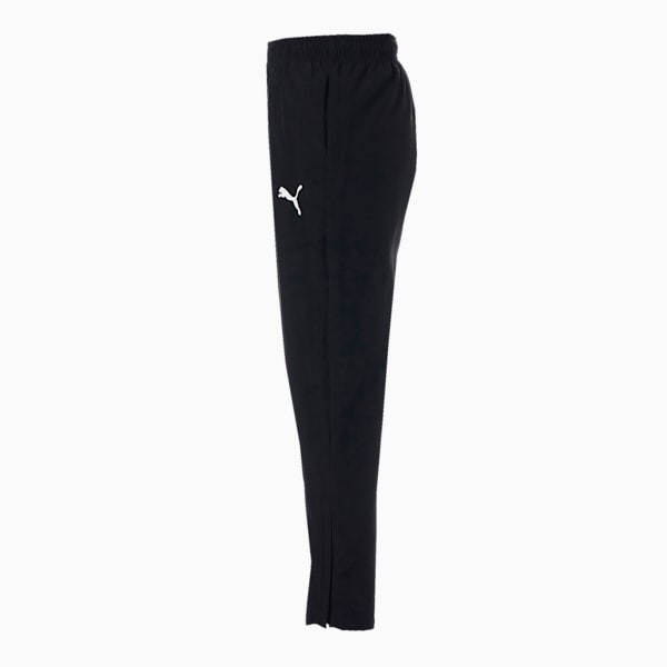 キッズ サッカー チームライズ サイドライン パンツ 120-160cm, Puma Black-Puma White, extralarge-JPN