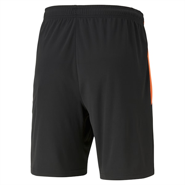 teamLIGA Men's Training Football Shorts, PUMA Black-Blue Glimmer, extralarge-IND