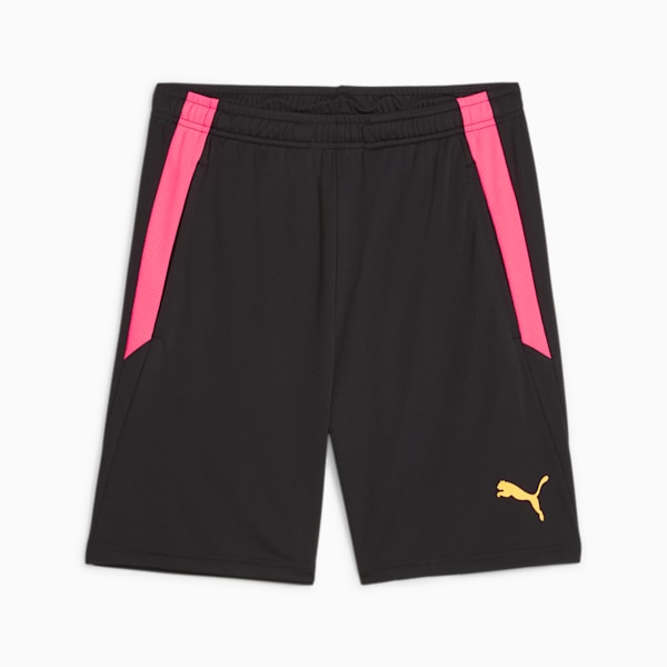 teamLIGA Men's Training Football Shorts, PUMA Black-Sun Stream, extralarge-IND