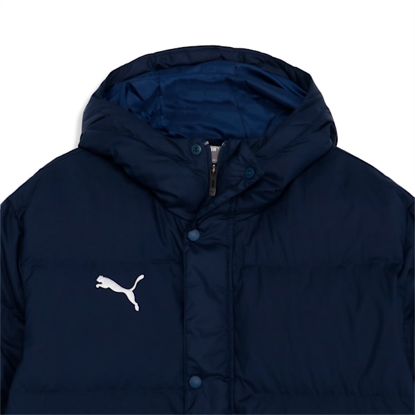 メンズ サッカー TEAMLIGA ロングダウンコート, Peacoat, extralarge-JPN