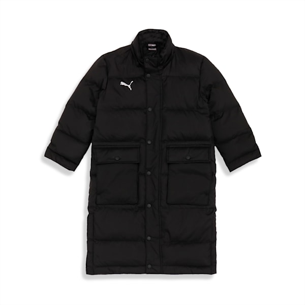 キッズ サッカー ボーイズ TEAMLIGA ロングダウンコート 120-160cm, Puma Black, extralarge-JPN