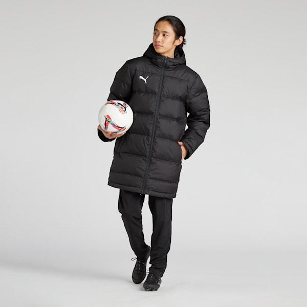 メンズ サッカー ミッド ダウン コート, Puma Black, extralarge-JPN