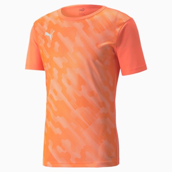 メンズ サッカー INDIVIDUAL RISE グラフィック Tシャツ, Puma Black-Neon Citrus