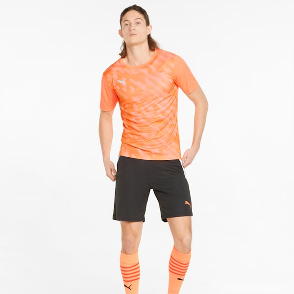 メンズ サッカー INDIVIDUAL RISE グラフィック Tシャツ, Puma Black-Neon Citrus
