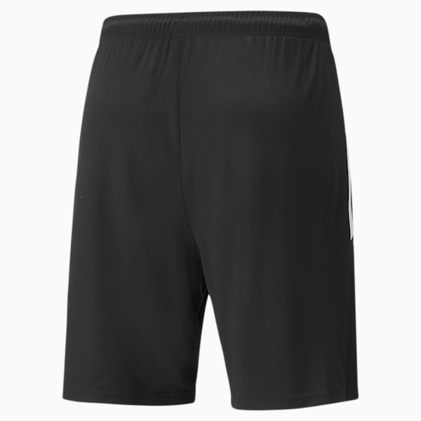 メンズ サッカー TEAMLIGA トレーニングショーツ, Puma Black-Fiery Coral