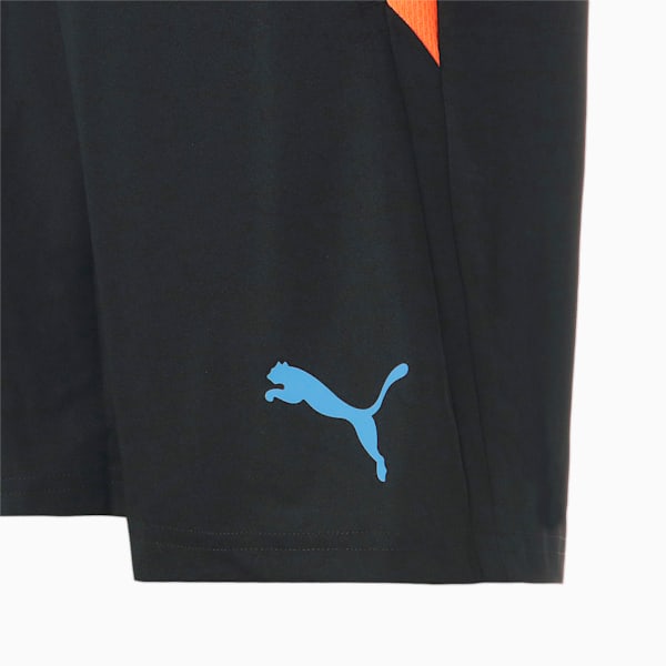 メンズ サッカー TEAMLIGA トレーニングショーツ, PUMA Black-Blue Glimmer