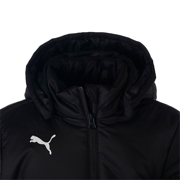 キッズ サッカー ベンチ 中綿 ジャケット 120-160cm, Puma Black-Puma White, extralarge-JPN