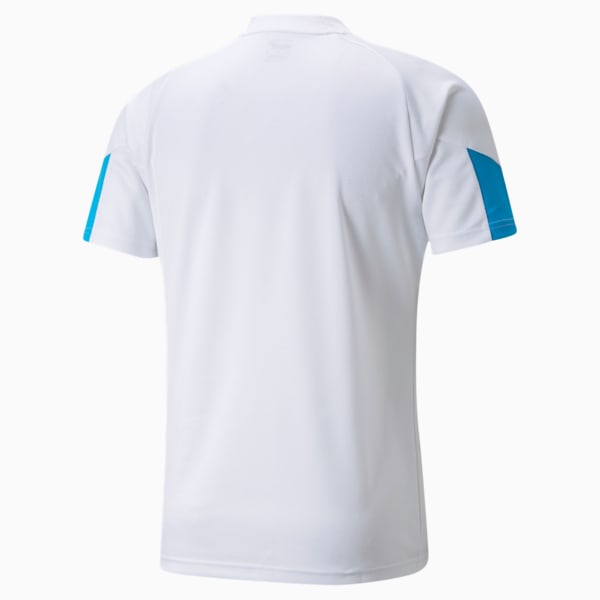 Jersey de fútbol para hombre individualFINAL, Puma White-Ocean Dive-Deep Orchid, extralarge