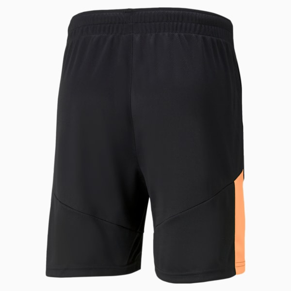 Shorts de fútbol para hombre individualFINAL Training, Puma Black-Neon Citrus, extralarge