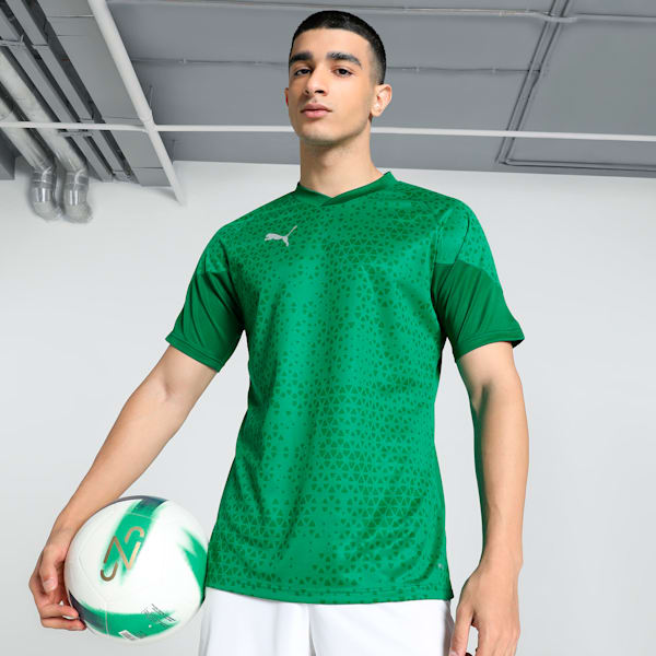 teamCUP Men's Football Training Jersey, Pepper Green, extralarge-IND