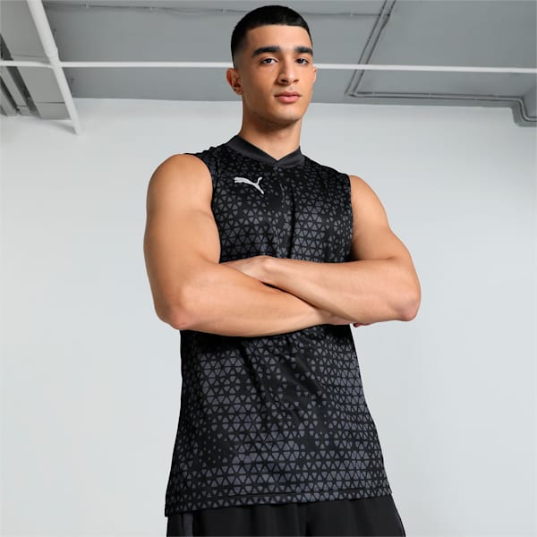 teamCUP Training Men's Slim Fit T-Shirt, PUMA Black, extralarge-IND
