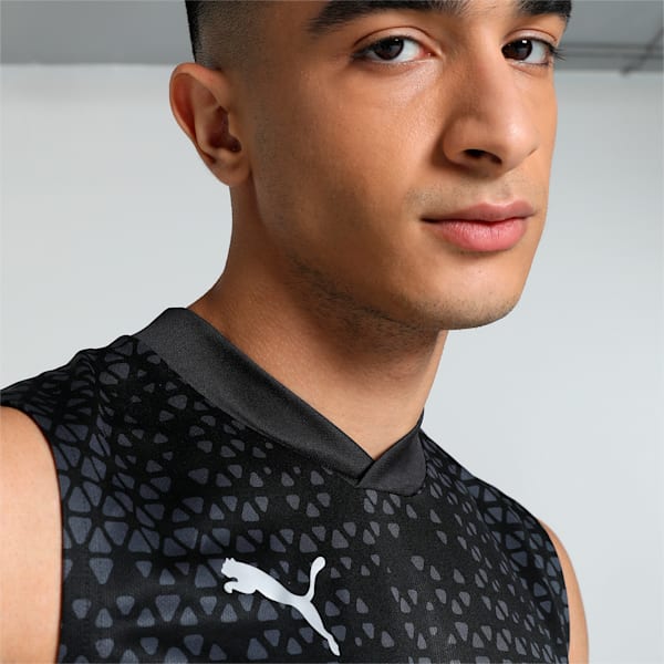 teamCUP Training Men's Slim Fit T-Shirt, PUMA Black, extralarge-IND