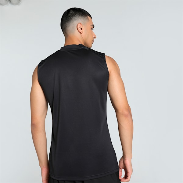 teamCUP Training Men's Slim Fit T-Shirt, PUMA Black, extralarge-IND