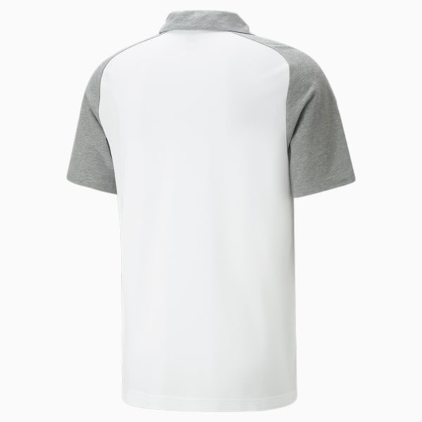 teamCUP Casuals Men's Regular Fit Polo, PUMA White, extralarge-IND
