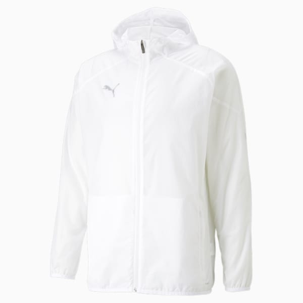 teamCUP Windshield Men's Windbreaker, PUMA White, extralarge-IND