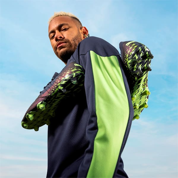 individualFINAL Football Quarter-zip Top Men, Parisian Night-Fizzy Light