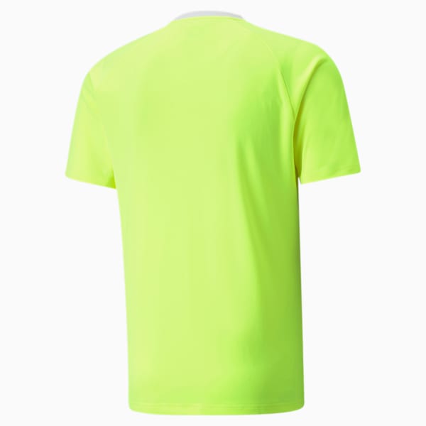 teamLIGA Men's T-Shirt, Yellow Alert-Puma Black, extralarge-IND