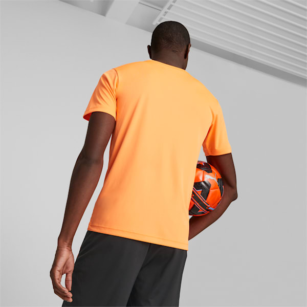 individualRISE Logo Men's Slim Fit Jersey, Ultra Orange, extralarge-IND