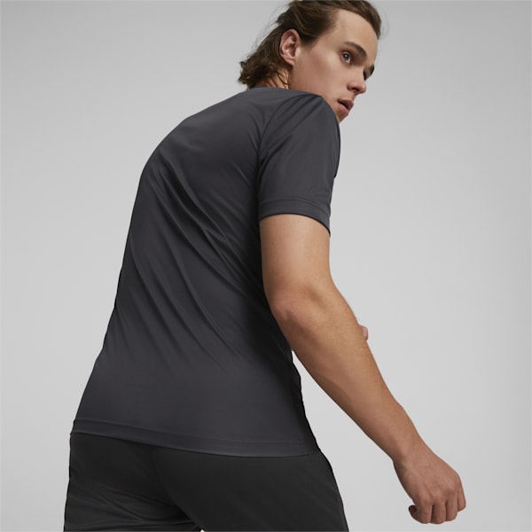 individualRISE Graphic Men's Slim Fit Jersey, Asphalt-Puma Black, extralarge-IDN