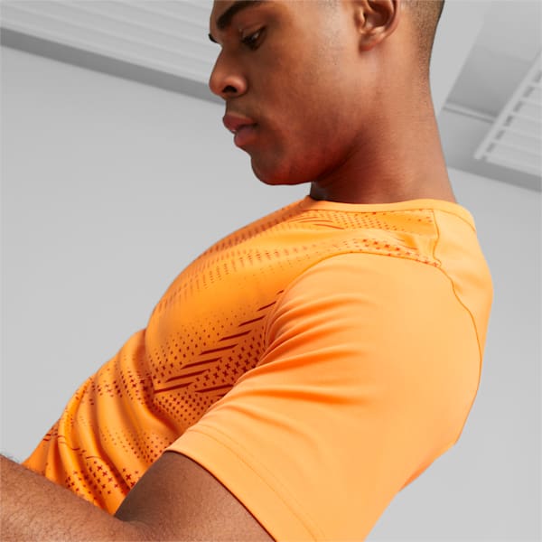 individualRISE Graphic Men's Slim Fit Jersey, Ultra Orange, extralarge-IND