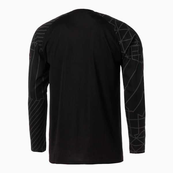 メンズ サッカー PUMA FUSSBALL HYBRID 長袖 Tシャツ, Puma Black