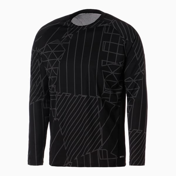 メンズ サッカー PUMA FUSSBALL HYBRID 長袖 Tシャツ, Puma Black