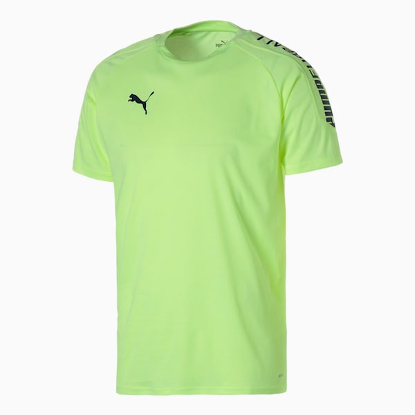 メンズ サッカー PUMA FUSSBALL HYBRID 半袖 Tシャツ, Fizzy Light