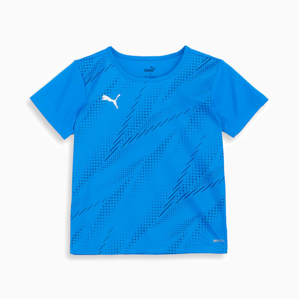 キッズ ボーイズ サッカー INDIVIDUALRISE グラフィック Tシャツ 130-160cm, Electric Blue Lemonade-Peacoat, extralarge-JPN