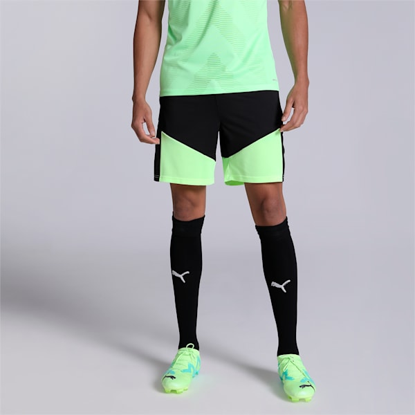 individualCUP Men's Training Shorts, PUMA Black-Fast Yellow