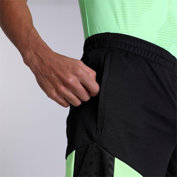 individualCUP Men's Training Shorts, PUMA Black-Fast Yellow