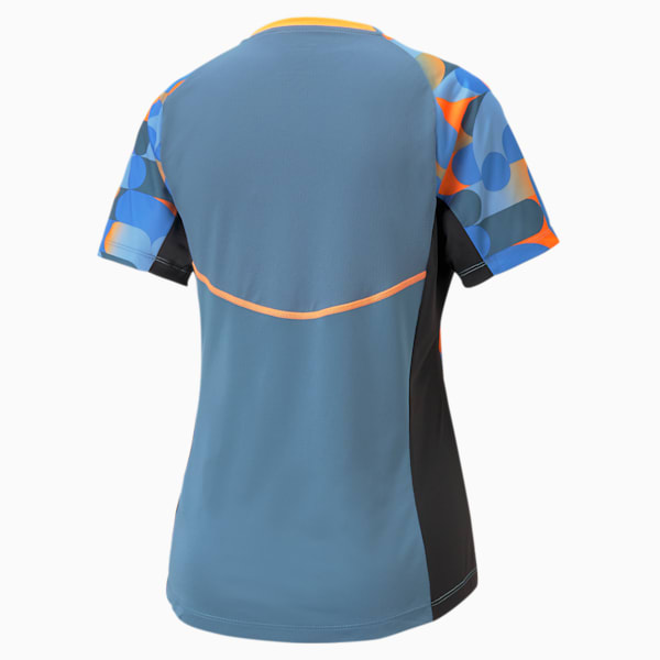 Jersey de fútbol individualBLAZE para mujer, Deep Dive-Ultra Orange, extralarge