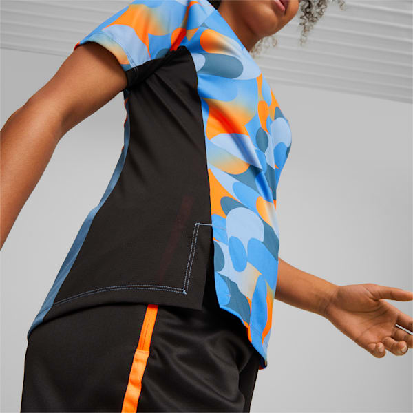 Jersey de fútbol individualBLAZE para mujer, Deep Dive-Ultra Orange, extralarge